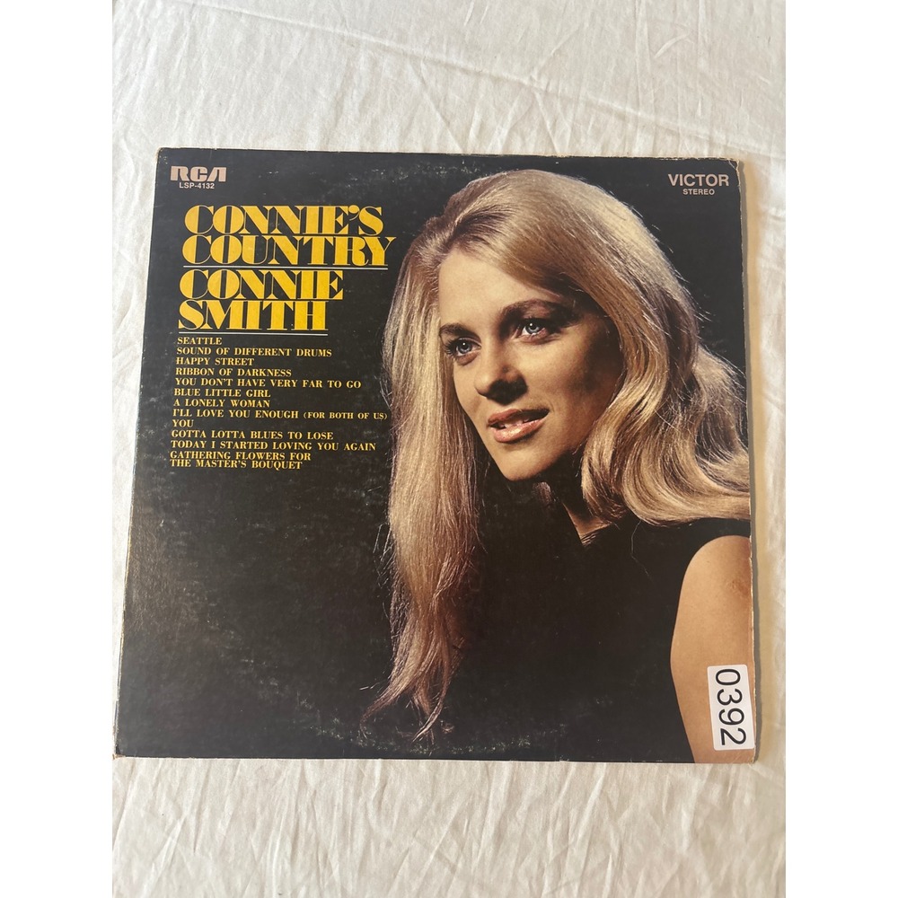 RCA Connie Smith Connies Country Vinyl‎ LP 12" Black  Nashville Sound LSP-4132